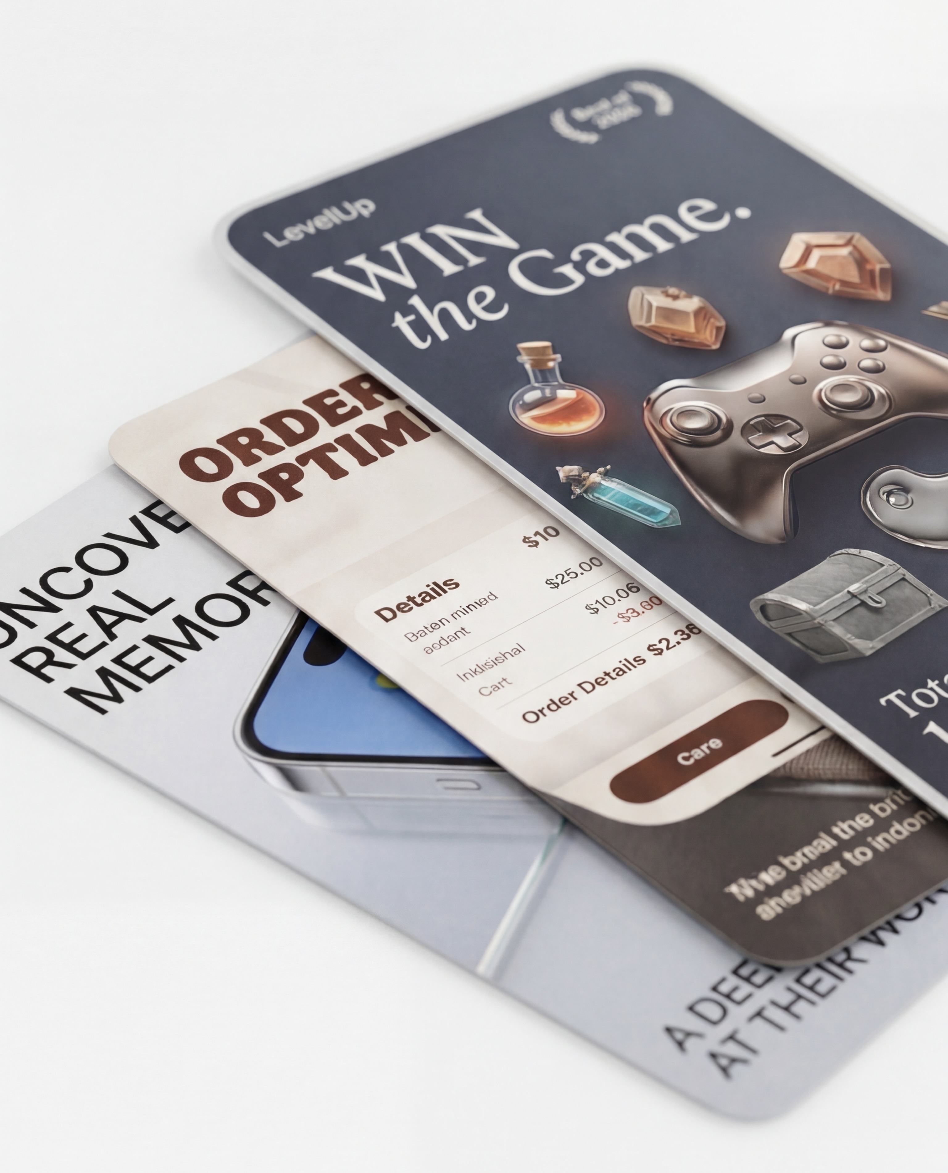 Sample AI-generated App Store screenshot mockup created with MockTear