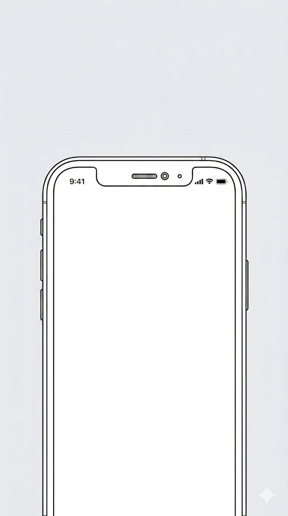 3D smartphone mockup frame style 2